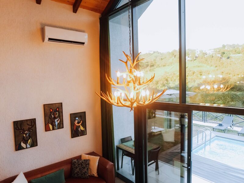 Özel Havuzlu Ayna Korunaklı Jakuzili Bungalov Villa